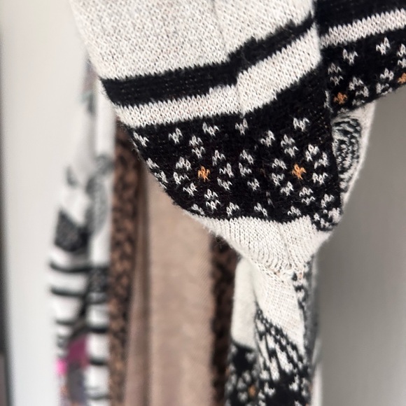 ANTHROPOLOGIE Bricolage Mixed Print Zebra Paisley Cardigan Kimono Oversized Sz S - Picture 7 of 15